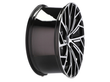 Jantes Look Audi S8 19x8.5 5X112 ET 32 66.5 (Preto Polido)