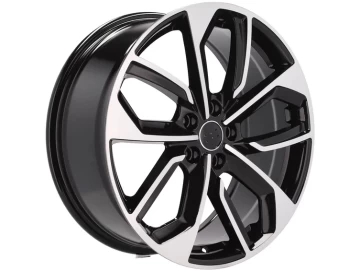 Jantes Look Audi SLine 19x8 5X112 ET 39 66.5 (Preto Polido)