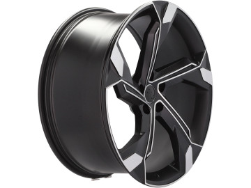 Jantes Look Audi TT RS Twist 23x10 5X112 ET 20 66.5 (Preto Polido)