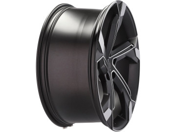 Jantes Look Audi TT RS Twist 23x10 5X112 ET 20 66.5 (Preto Polido)