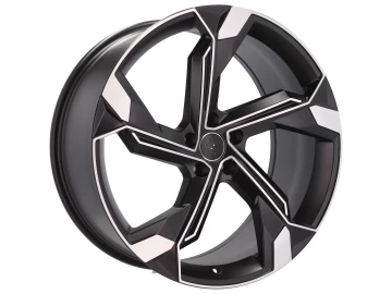 Jantes Look Audi TT RS Twist 23x10 5X112 ET 20 66.5 (Preto Polido)