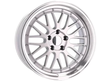 Jantes Look BBS LM 19x8.5 5X120 ET 33 72.6 (Prata + Aba Polida)