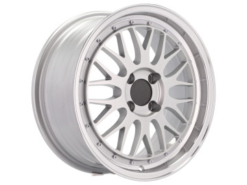 Jantes Look BBS LM 16x7 4X100 ET 35 67.1 (Prata + Aba Polida)