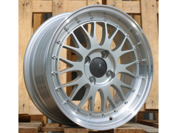 Jantes Look BBS LM 16x8.5 4X100 ET 20 57.1 (Prata + Aba Polida)
