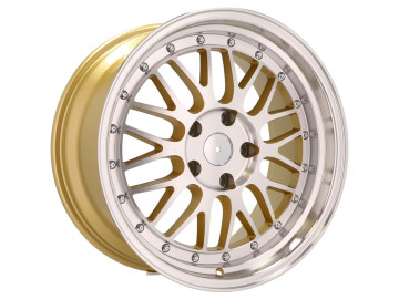 Jantes Look BBS LM 17x7.5 5X120 ET 34 72.6 (Gold + Polido)