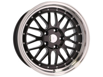 Jantes Look BBS LM 17x7.5 5X120 ET 34 72.6 (Preto + Aba Polida)