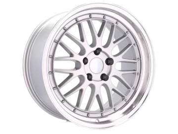 Jantes Look BBS LM 19x9.5 5X120 ET 38 72.6 (Prata + Aba Polida)