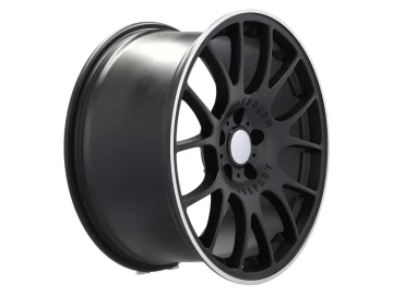 Jantes Look BBS MOTORSPORT 19x8.5 5X120 ET 35 72.6 (Preto Metade Matte + Aba Polida)