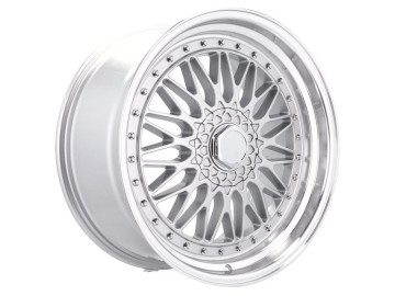 Jantes Look BBS RS 15x7 8X100/114 ET 25 73.1 (Prata + Aba Polida)