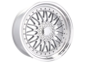 Jantes Look BBS RS 15x8 8X100/114.3 ET 15 73.1 (Prata+Aba Polida) 