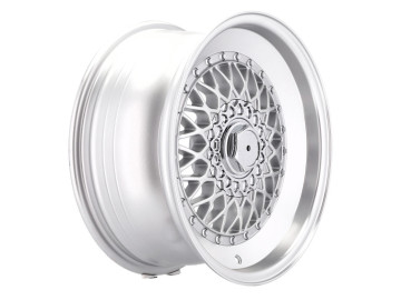 Jantes Look BBS RS Step 16x7.5 8X100/108 ET 18 73.1 (Prata Polida metade Matte+Aba Polida)