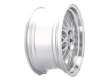 Jantes Look BBS LM 18x8 5X120 ET 35 72.6 (Prata Brilhante + Aba Polida)