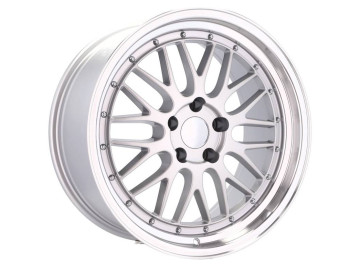 Jantes Look BBS LM 19x8.5 5X120 ET 20 74.1 (Prata + Aba Polida)