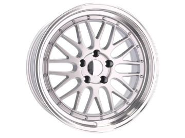 Jantes Look BBS LM 19x9.5 5X120 ET 20 74.1 (Prata + Aba Polida)