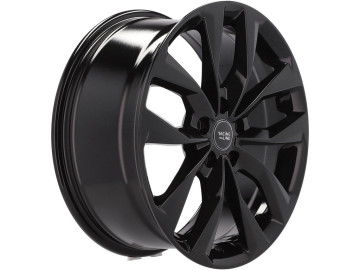 Jantes Look Volvo S60 17x7 5X120 ET 40 72.6 (Preto Polido Metade Matte)