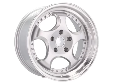 Jantes Look BMW 17x9.5 5X120 ET 20 74.1 (Prata + Aba Polida)