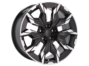 Jantes Look BMW 18x8 5X112 ET 30 66.6 (Preto Polido)