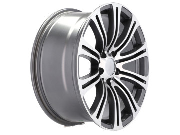 Jantes Look BMW  18x8 5X120 ET 34 72.6 (Cinza Polido)