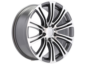 Jantes Look BMW  18x8 5X120 ET 34 72.6 (Cinza Polido)