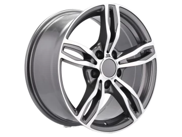 Jantes Look BMW Style 343 M5 M6 20x8.5 5X120 ET 33 72.6 (Cinza Polido)