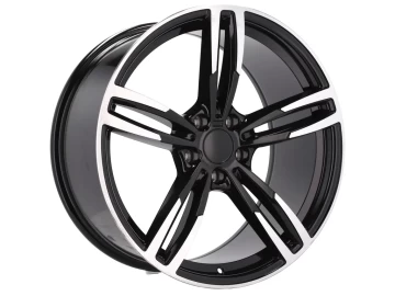 Jantes Look BMW 437M 16x7 5X120 ET 35 72.6 (Preto Polido)