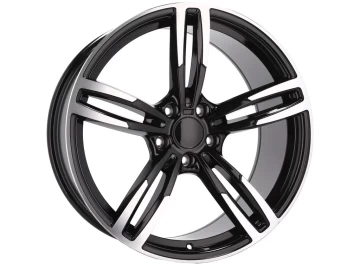 Jantes Look BMW 437M 16x7 5X120 ET 35 72.6 (Preto Polido)