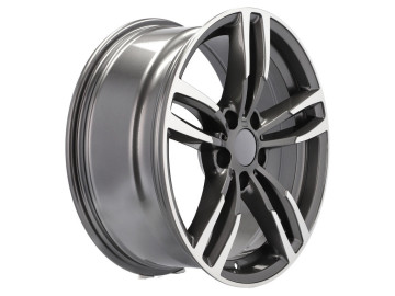 Jantes Look BMW 437M 16x7 5X120 ET 40 72.6 (Cinza Polida)