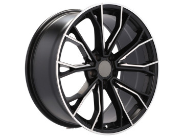 Jantes Look BMW 669M 19x9.5 5X112 ET 38 66.5 (Preto Polido Metade Matte)