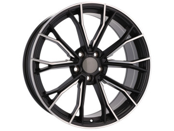 Jantes Look BMW 669M 19x9.5 5X112 ET 38 66.5 (Preto Polido Metade Matte)