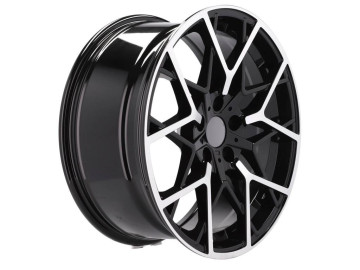 Jantes Look BMW 795M 19x9.5 5X112 ET 37 66.6 (Preto Polido + Revestimento em Pó)