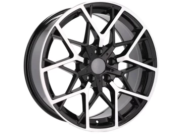 Jantes Look BMW 795M 19x9.5 5X112 ET 37 66.6 (Preto Polido + Revestimento em Pó)