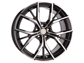 Jantes Look BMW 845M 18x8 5X112 ET 30 66.6 (Preto Polido)
