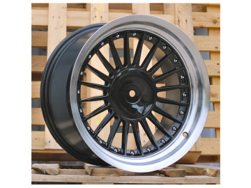 Jantes Look BMW Alpina 17x8 5X120 ET 20 74.1 (Graphite + Aba Polida)