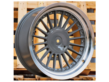 Jantes Look BMW Alpina 17x8 5X120 ET 20 74.1 (Graphite+Aba Polida)