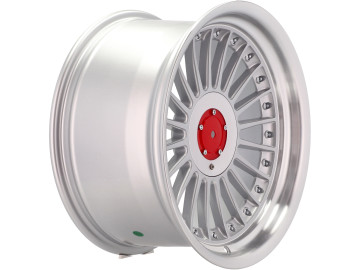 Jantes Look BMW Alpina 17x8 5X120 ET 20 74.1 (Prata + Aba Polida)