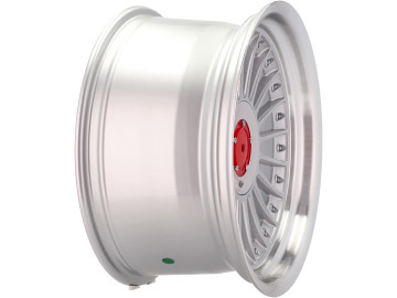 Jantes Look BMW Alpina 17x8 5X120 ET 20 74.1 (Prata + Aba Polida)