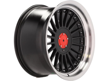 Jantes Look BMW Alpina 17x8 5X120 ET 20 74.1 (Preto + Aba Polida)