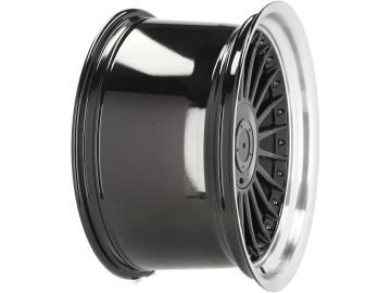Jantes Look BMW Alpina 18x10 5X120 ET 15 74.1 (Preto + Aba Polida) 