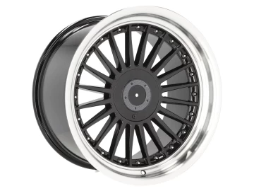 Jantes Look BMW Alpina 18x10 5X120 ET 15 74.1 (Preto + Aba Polida) 