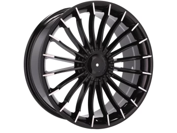 Jantes Look BMW Alpina 20x9.5 5X120 ET 20 72.6 (Preto Polido)