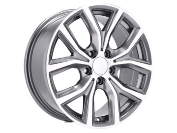 Jantes Look BMW Style 511 17x7.5 5X120 ET 43 72.6 (Cinza Polido)