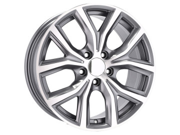 Jantes Look BMW Style 511 17x7.5 5X120 ET 43 72.6 (Cinza Polido)