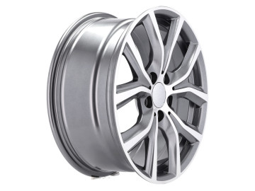 Jantes Look BMW Style 511 17x7.5 5X120 ET 43 72.6 (Cinza Polido)