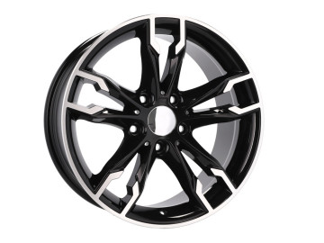 Jantes Look Bmw Style 668M 18x8 5X112 ET 27 66.6 (Preto Polido)