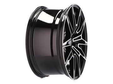 Jantes Look BMW  M3 M4 Style 825M  18x8 5X120 ET 34 72.6 (Preto Polido)