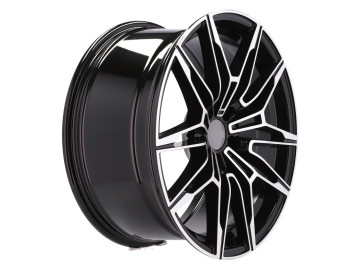 Jantes Look BMW  M3 M4 Style 825M  18x8 5X120 ET 34 72.6 (Preto Polido)