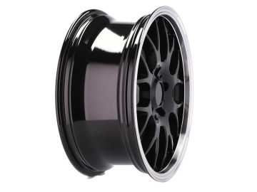 Jantes Look BBS RS-GT 18x9 5X120 ET 38 72.6 (Preto + Aba Polido)