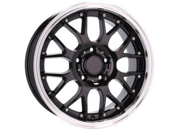 Jantes Look BBS RS-GT 18x9 5X120 ET 38 72.6 (Preto + Aba Polido)