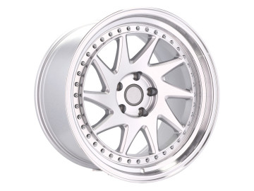 Jantes Look Zedd SLT 19x11 5X120 ET 25 74.1 (Prata + Aba Polida) 