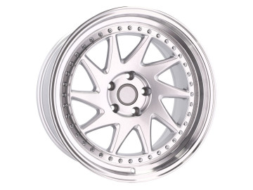 Jantes Look Zedd SLT 19x11 5X120 ET 25 74.1 (Prata + Aba Polida) 